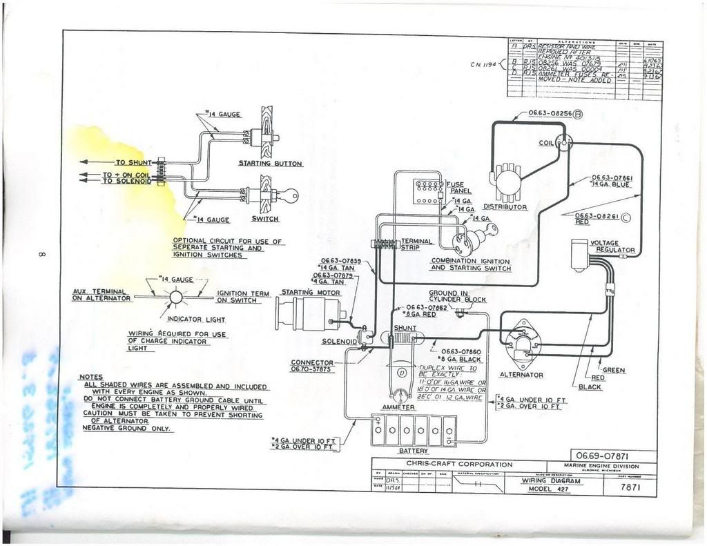 Chris Craft Commander Forum: Help with electrical work ( Need wiring